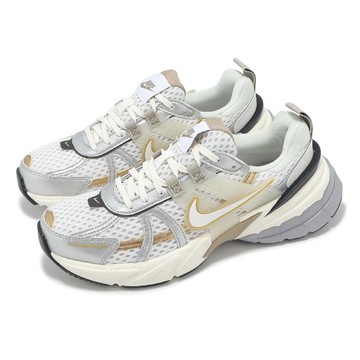休閒鞋 Wmns V2K Run 女鞋 銀 卡其 復古 網布 運動鞋 HJ7245-100