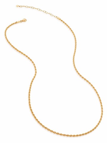 Monica Vinader - Rope Chain necklace - women - 18kt Gold Vermeil - One Size