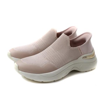 SKECHERS Slip-ins 休閒運動鞋 淺粉紅 女鞋 好穿脫 177586BLSH no018