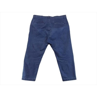 ソフネット SOPHNET 19SS SOPH-190008 WIDE CROPPED TAPERED STRETCH PANTS ワイド クロップド  デニム パンツ インディゴブルー系 XL【美品】【中古】 | LINEブランドカタログ