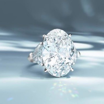 鉅曜 18K IGI 10克拉 浪漫三重奏橢圓鑽戒 培育鑽石 鑽石戒指