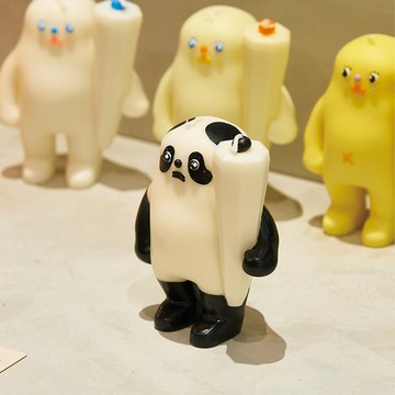 【BEANANDBEAN】PACHULI 限定款 熊貓香氛蠟燭