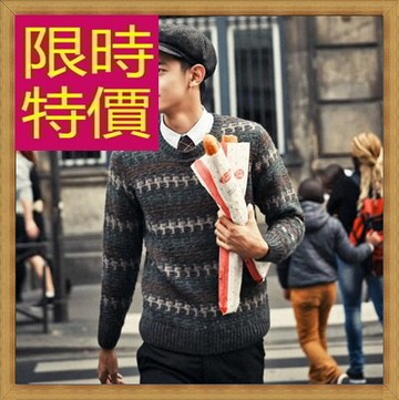 現貨+預購 毛衣 針織衫-美麗諾羊毛秋冬保暖長袖男上衣3色63t75【獨家進口】【米蘭精品】