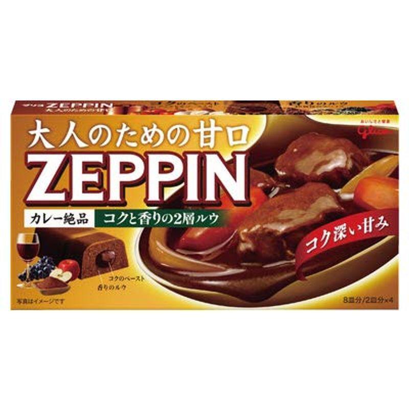 江崎グリコ カレーZEPPIN 甘口 175g×10個入