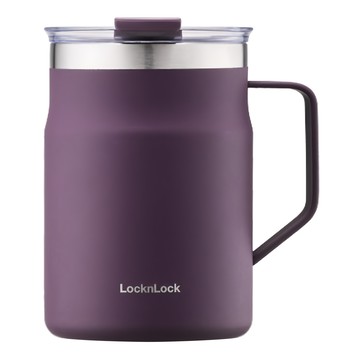 LocknLock 樂扣樂扣 都會馬克咖啡杯 475ml  深夜紫  1個