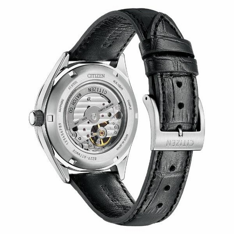 CITIZEN COLLECTION シチズンコレクション メカニカル 機械式 シースルーバック メンズ腕時計 NH9111-11B |  LINEブランドカタログ