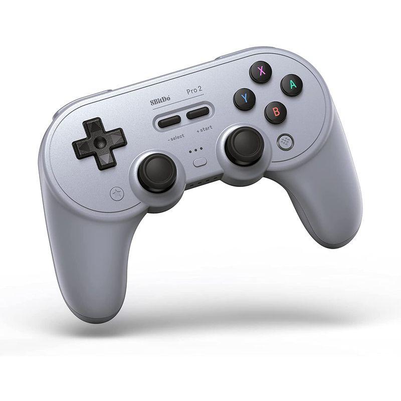 8Bitdo Pro Bluetooth Controller (Gray バージョン) NS Switch