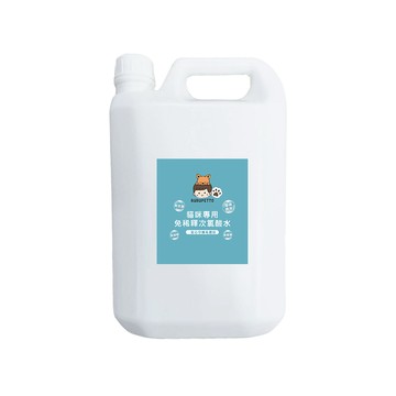BUBUPETTO -貓咪用品清潔用免稀釋次氯酸水4000mlx1瓶(寵物)