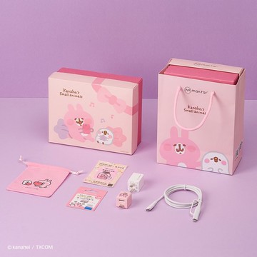 QubiiDuo USB-C卡娜赫拉的小動物 尊寵禮盒 備份豆腐 自動備份