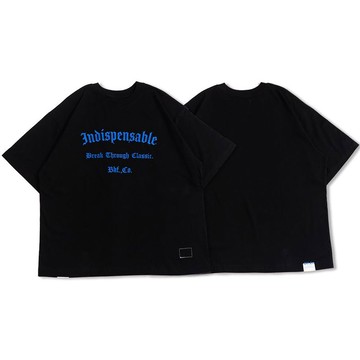 BLACK FLAG JBF24T005-BK GOTHIC TEXT TEE 歌德字標語 短T (黑色)