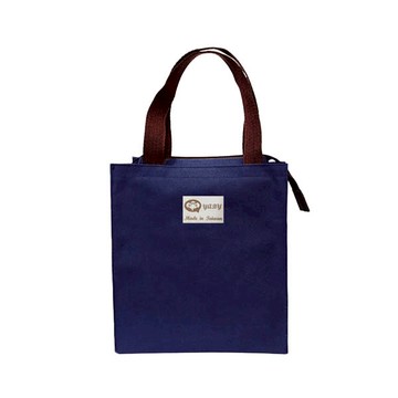 YABY四方拉鍊便當袋-丈青