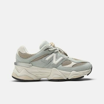 New Balance 紐巴倫 9060 [P90601WD] 中童 休閒鞋 寬楦 復古 麂皮 流行 灰 綠