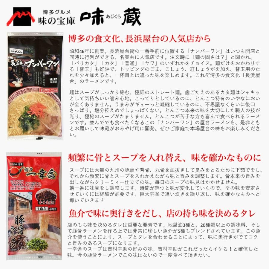 福岡名店ラーメン食べ比べセット