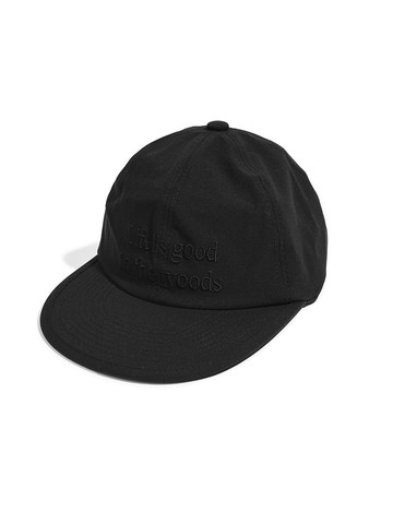 3L Stretchy 6 Panel Cap - Black