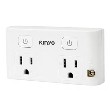 KINYO 雙插旋轉插頭轉接器