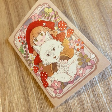 Chiya 小小集章冊 手帳 筆記本 童話主題