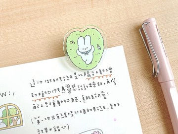 悠閒兔兔 / 壓克力夾子