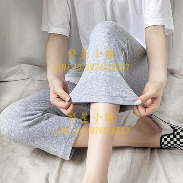 緊身褲女夏季薄款外穿冰絲莫代爾七分打底褲内搭褲【繁星小鎮】