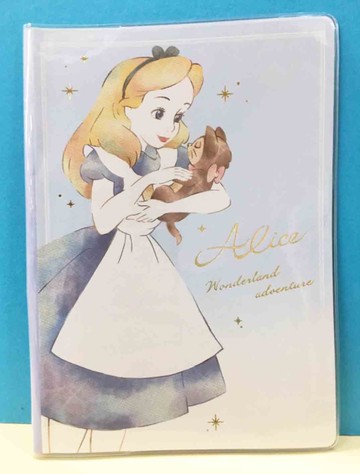 【震撼精品百貨】愛麗絲夢遊仙境_Alice~迪士尼公主系列證件套-愛麗絲~抱貓#49044