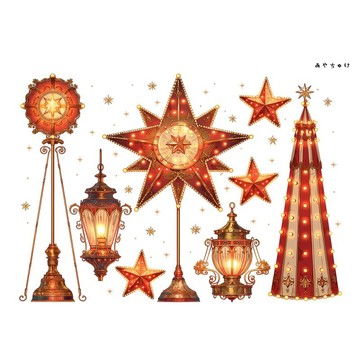 【6 月新品】20-134-0270 裁切紙 馬戲團風格