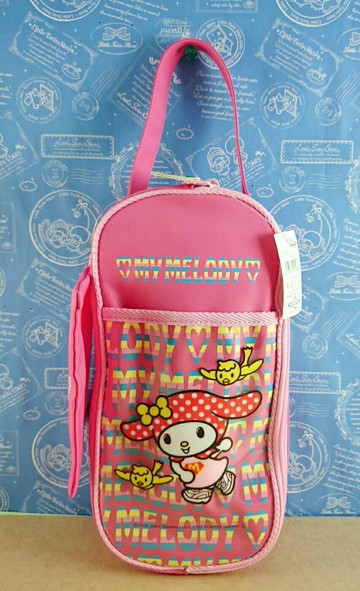 【震撼精品百貨】My Melody 美樂蒂 鞋袋 粉 震撼日式精品百貨