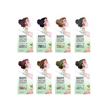 SOFEI 舒妃 型色家植萃添加護髮染髮霜(1組入) 多款可選【小三美日】