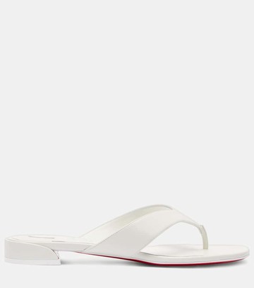Christian Louboutin Sweet Janetonga leather thong sandals