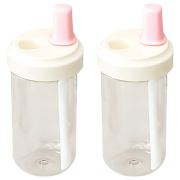 小麥購物 珍奶隨身杯 C035  2個  500ml  粉色