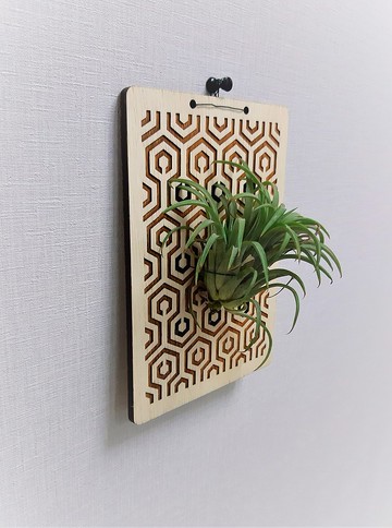 【日系家居 | 禮物】天然木植栽板(輕巧型) - 蜂窩