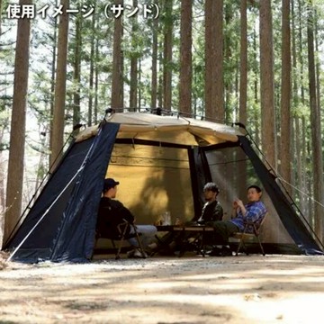 QC-SS400n寬版速搭客廳帳 沙灘帳