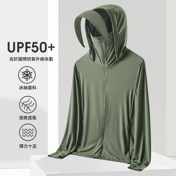 限時特惠💫防曬外套 薄外套 涼感外套 6色 防曬衣 夏天外套 冰絲外套 防曬外套男 新款防紫外線防曬服戶外釣魚遮陽外套