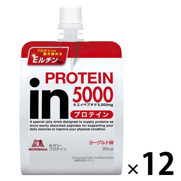 森永製菓inゼリー（インゼリー）プロテイン5g 12個 森永製菓 栄養補助ゼリー ゼリー飲料 | LINEブランドカタログ