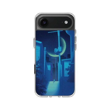iPhone Air Clear Case（相機按鈕） 透明 - Denise Rashidi (Surudenise) - Lofi Moon