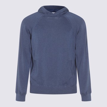 Malo Blue Cotton Knitwear