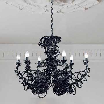 復顆玻璃珠手工串型吊燈 44-3040、3041