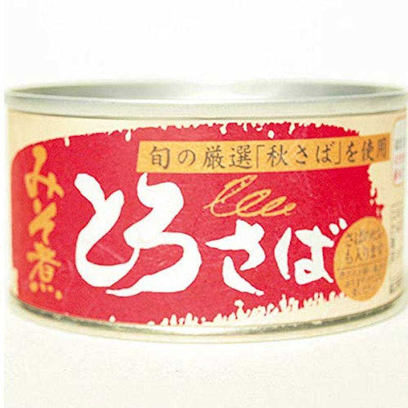 千葉産直サービス とろさば みそ煮 180g 6缶