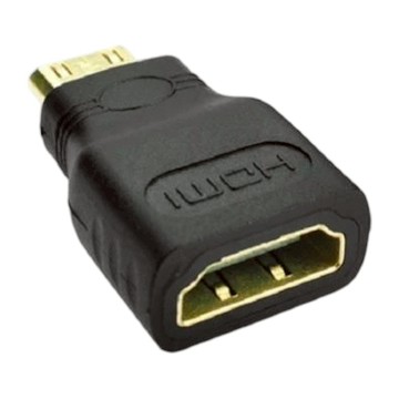 【易控王】Mini HDMI公對 HDMI母 轉接頭 轉接器 轉換頭 轉換器 (40-711-09)