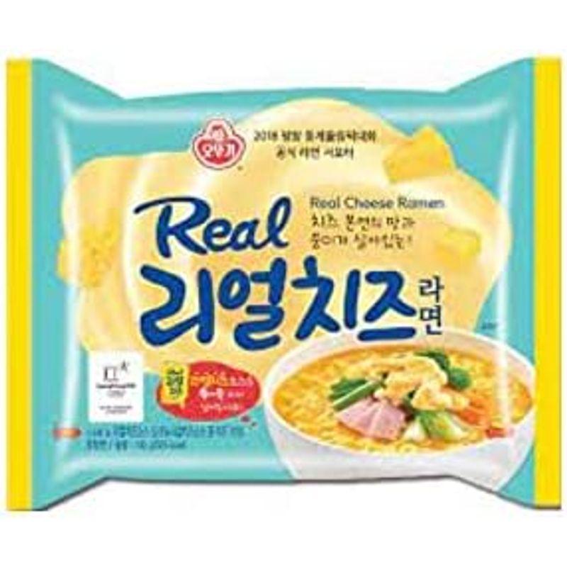 10袋 オットギリアルチーズらーめん 韓国ラーメン 濃厚チーズ インスタントラーメン 話題