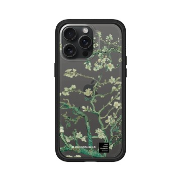 iPhone 15 Pro Max Mod NX 黑 - Van Gogh Museum - Amandier en fleurs - Transparent