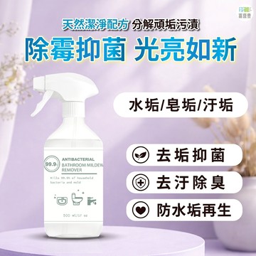 【MIT工廠直營 浴室清潔劑 500ml1入】水垢清潔劑 除黴抗菌 除垢 除黴 清潔劑 廁所清潔劑 泡沫清潔 清潔
