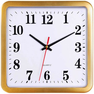時鐘表客廳家用掛鐘墻上裝飾兒童房臥室長方形石英鐘時尚簡約呷鳴