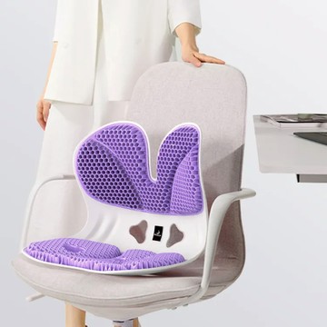 YOUFONE LIFE 人體工學護腰坐墊 坐姿椅 超羽感系列 兩色供選 - 灰色