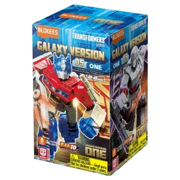 BLOKEES 布魯可 變形金剛 群星版第五彈可動積木公仔  1個