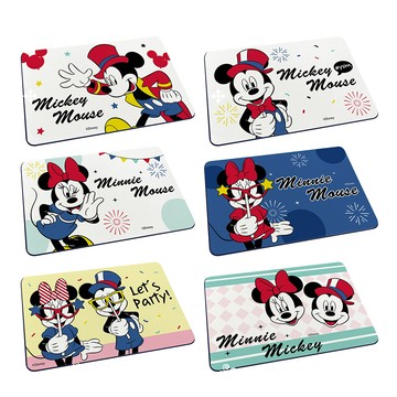 迪士尼 disney 米奇米妮派對 軟式珪藻土吸水地墊 腳踏墊 吸水墊 60x405icoco