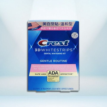 美國 Crest~3DWhite美白牙貼(28片)