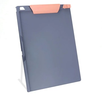 力大牌ABEL 享讀可收合站立式板夾(66242)紫粉