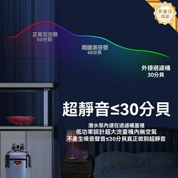 【超靜音強效】魚缸過濾桶 外置過濾器 魚池過濾 水循環系統 淨水設備 大流量 多級過濾 節能低噪 適用各類水族箱