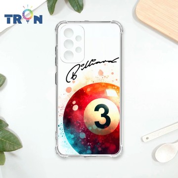 TRON 三星 A53 5G 玩撞球 四角防摔 軟殼 手機殼