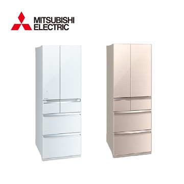 【MITSUBISH三菱電機】MITSUBISHI 三菱 日製六門 472L 變頻玻璃鏡面冰箱 MR-WX47LF -含基本安裝+舊機回收