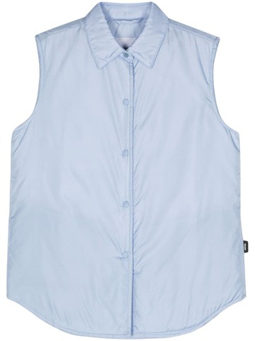 ASPESI - Dot padded gilet - women - Polyester/Polyamide/Polyamide - L - Blue